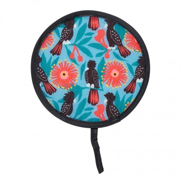 Twist Fan | Black Cockatoos